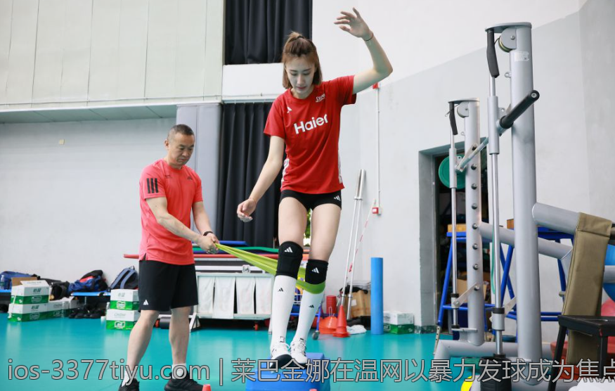 莱巴金娜在温网以暴力发球成为焦点赛事选手